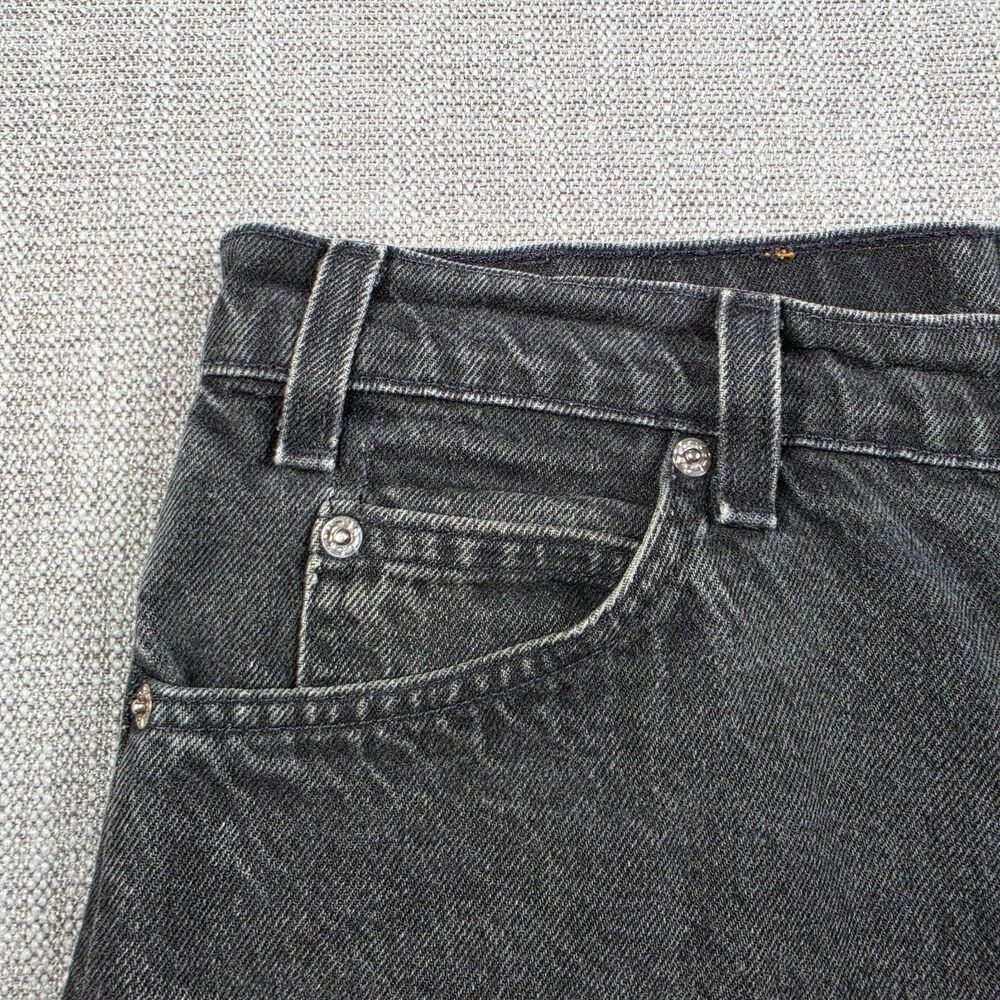 Vintage Levis 550 Orange Tab Black Jeans Mens 34x32 Made in USA Relaxed Tapered - Picture 12 of 15